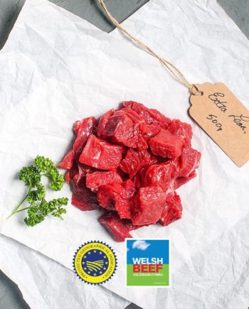 Extra Lean Diced Beef - Hugh Phillips Gower Butcher